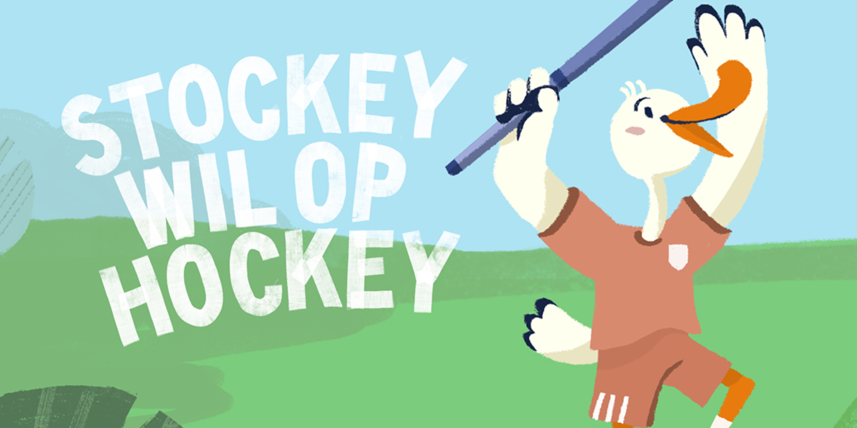 Voorleesboekje ‘Stockey wil op hockey’ nu ook te bestellen