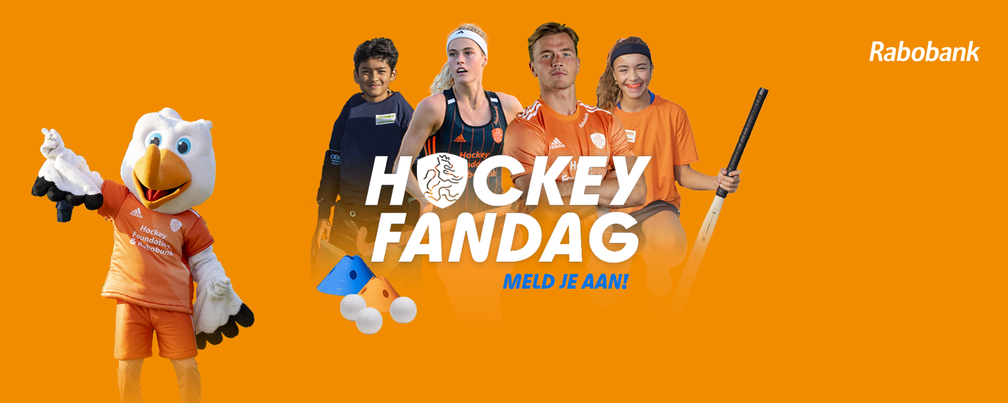 Hockeyen met de helden van Oranje? Geef je op voor de Hockey Fandag!
