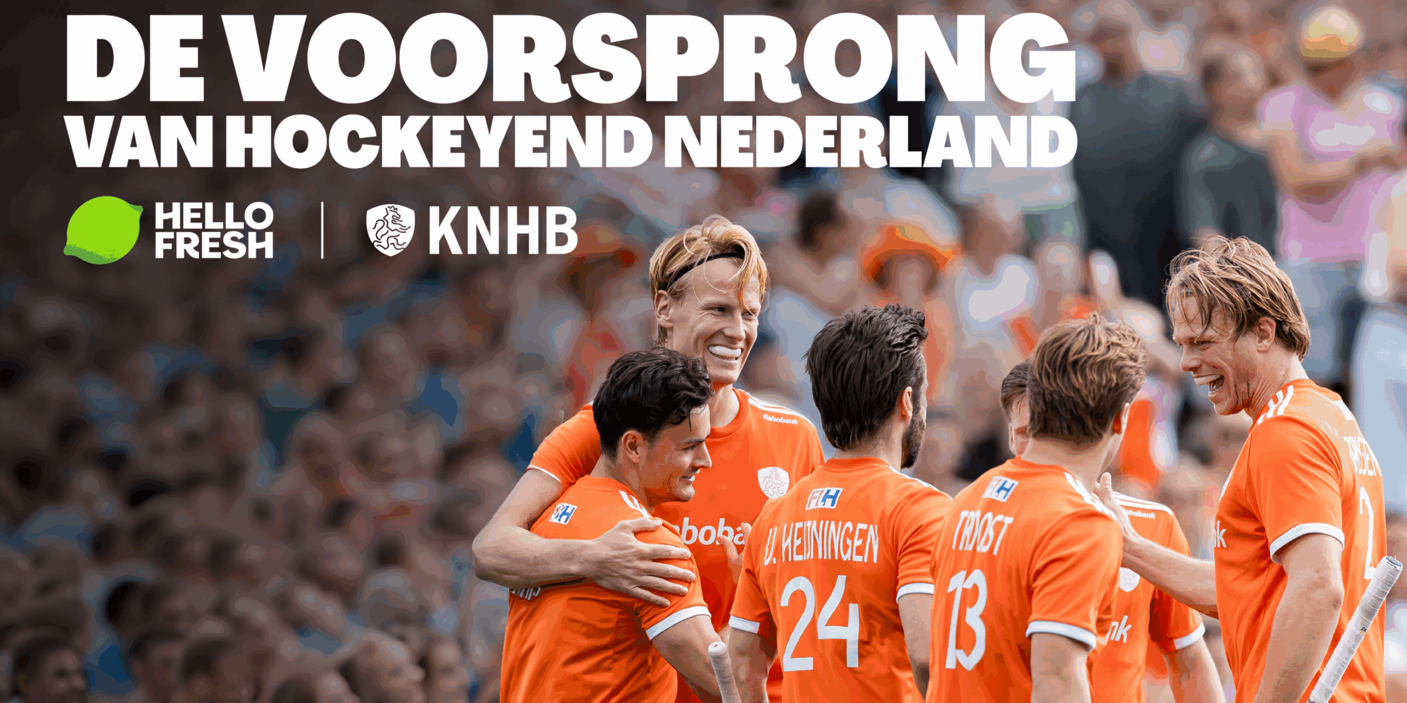 HelloFresh officieel partner van KNHB en maaltijdleverancier van Oranje